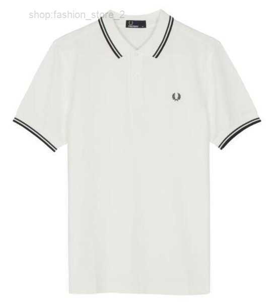 

Polo Fred Perry Classic Shirt English Cotton Short Sleeve 2023 Designer Brand Summer Tennis Men' T-shirt 12 Colors 1 polo shirt XFTT