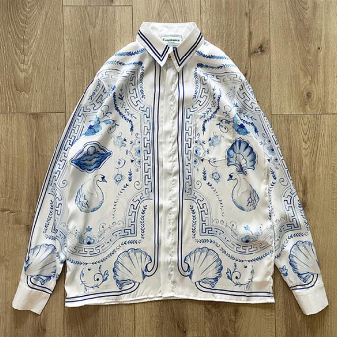 

Long Sleeve Shirt Men Women 1 Quality Summer Style Hawaii Beach Shirts