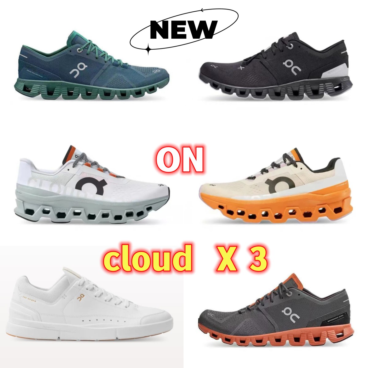 

Cloud x 3 Running Shoes On Clouds shoes review new generation wome men running shoe light weight cushioned multi functional comfortable breathable run sneakers