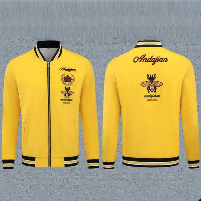 

2023 Wholesale- Bomber Jacket Designer autumn Men Coat casual Outdoor sportswear Basketball Fashion luxurious mens jackets and coats Women's clothes, Blue