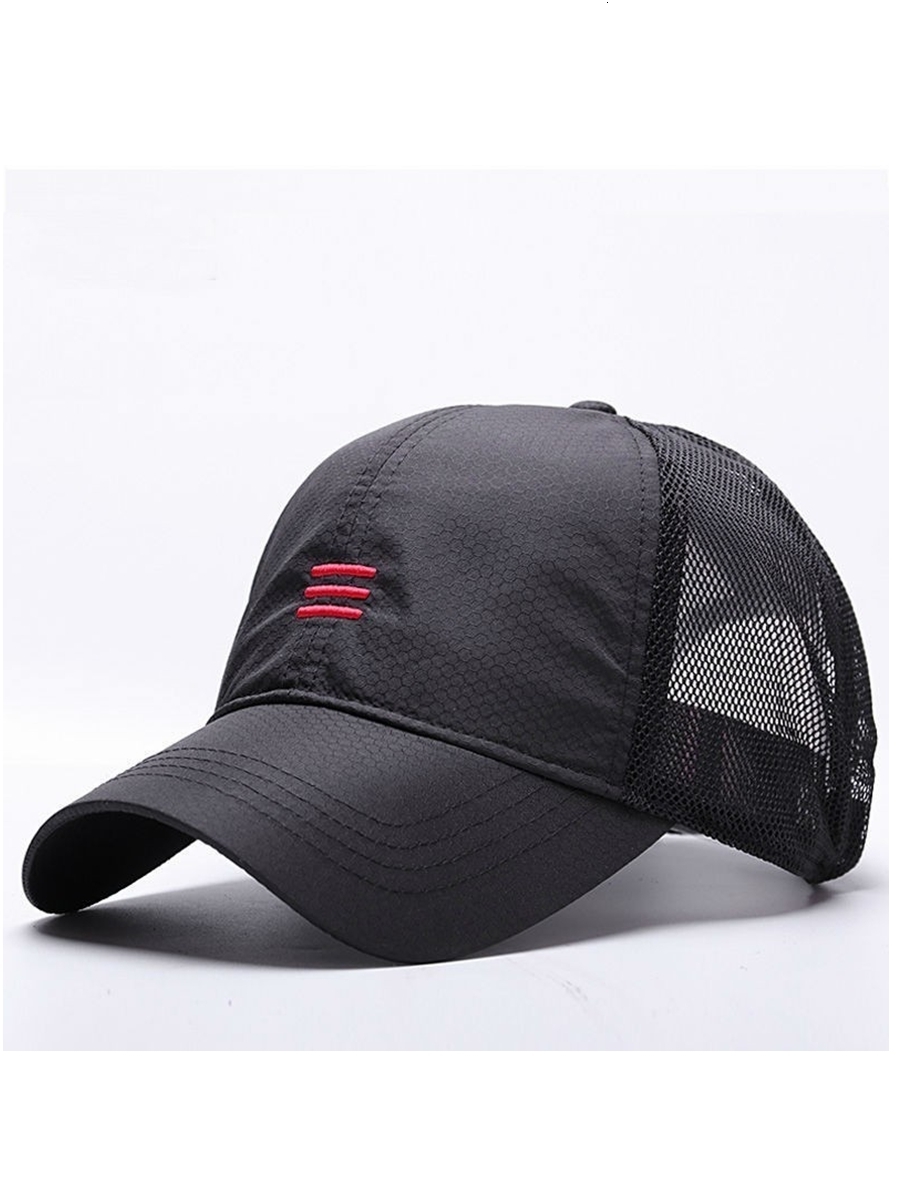 Ball Caps Big Head Man Plus Size Baseball Cap Men Summer Thin Fabric Mesh Sun Hat Male Hats M 55-59cm L 60-64cm 230303