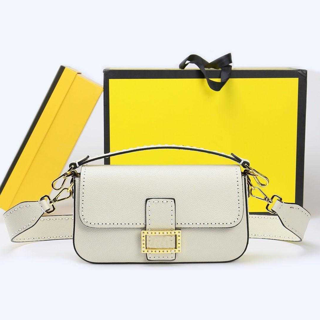 

23s Bags Shoulder Designer Women Brooch Baguette Bag Fashion Handbags Woman Denim embroidery Chain bag Underarm Luxurys F top quality, 29