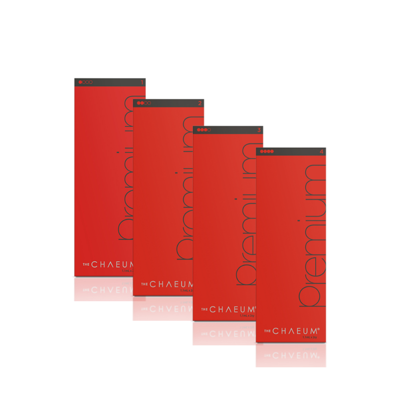 Corée Articles de beauté Chaum Premium Hyaluronicc Acid Cross-lisked Hyaluronicy Acid Fillerssy 20 mg / ml - 1.1.ml * 2