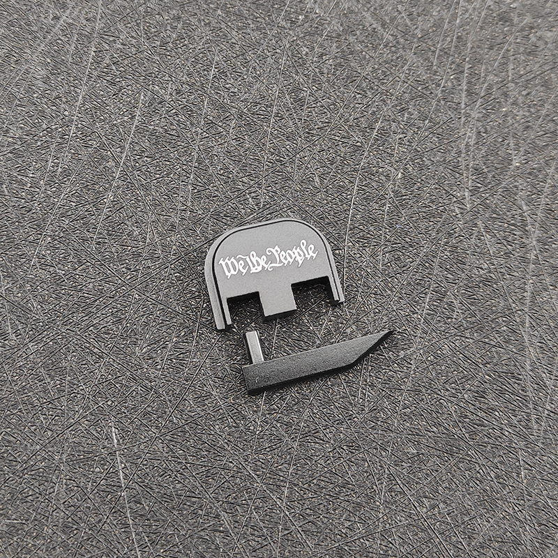 

Aluminium Tactical built-in removable incognito invisable automatic switch selector for Glock, Black without logo