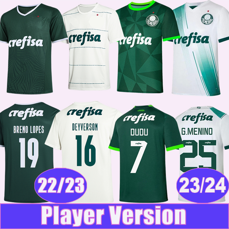 

23 24 Palmeiras Player Version Mens Soccer Jerseys 22 23 DUDU BRENO LOPES R.VEIGA DEYVERSON ATUESTA ZE RAFAEL G.VERON DANILO Home Away Football Shirt Uniforms, Qy9016 22 23 away conmebo. 3 cup patch