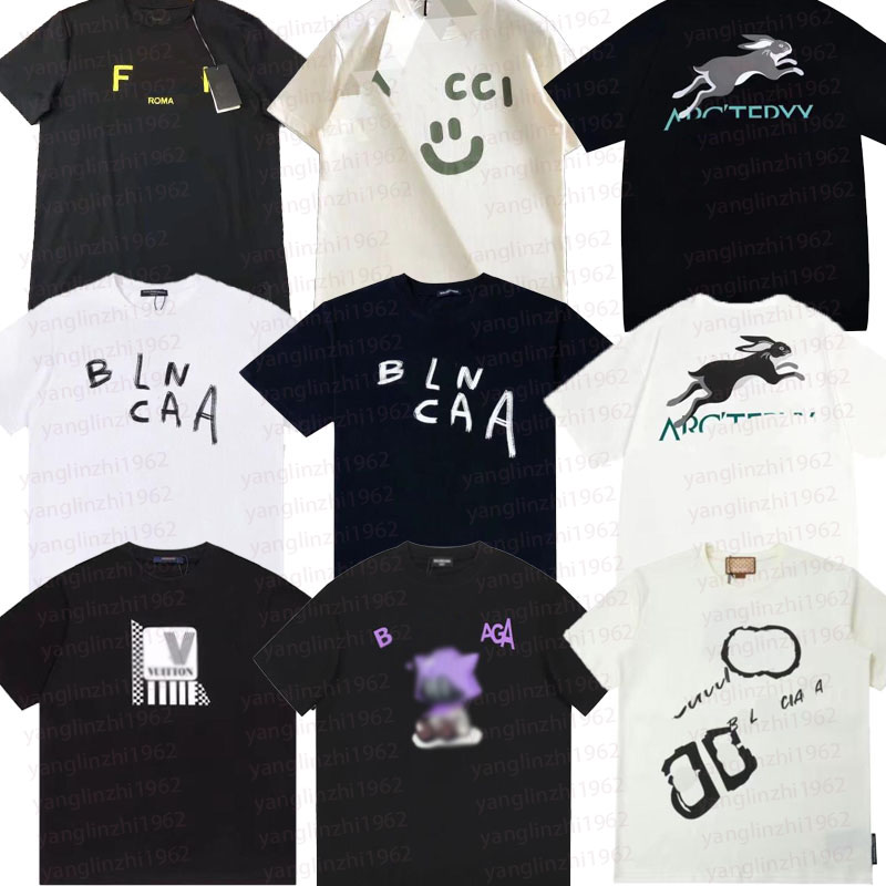 

Men' T-Shirts Cotton embroidery logo Luxury fashion casual Men' Tees Comfortable summer Men' Clothing fashion short sleeve multiple choices--guicc5690