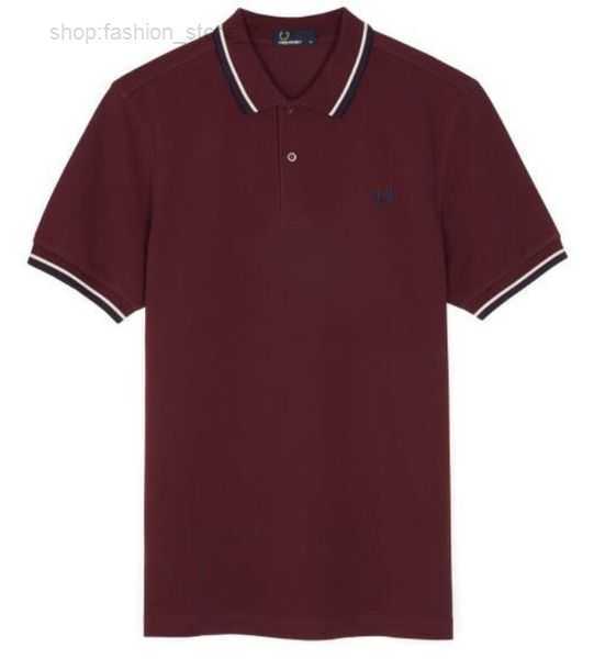 2023 New Quality Classic Polo Shirt English Cotton Short Sleeve Designer Brand Summer Tennis Men's T-shirt 12 Colors Fred Perry S-2xl 7 polo sh