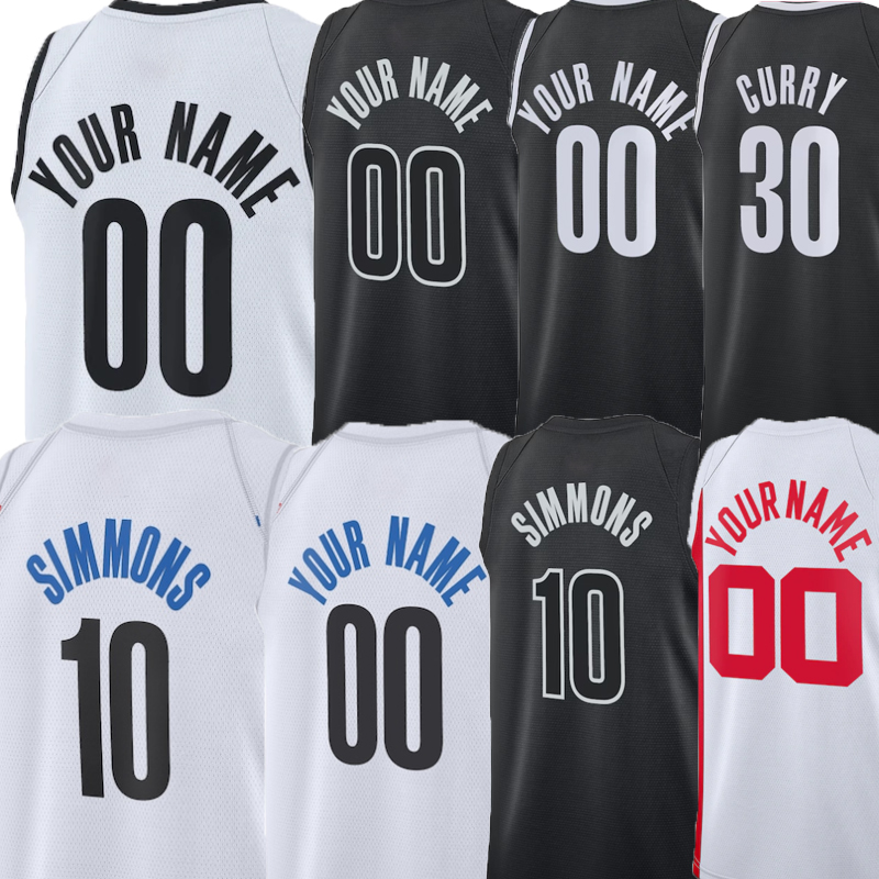

Men Basketball Jersey Mikal Bridges Ben Simons Cameron Johnson Joe Harris Nic Claxton Seth Curry Patty Mills Spencer Dinwiddie Royce O'Neale 22-23 New Season Jerseys, As picture