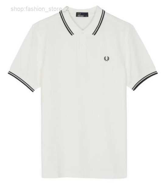 

Men's Polos Hot Quality Fred Perry Classic Polo Shirt English Cotton Short Sleeve 2023 Designer Brand Summer Tennis T-shirt 12 Colors 8 polo shirt KK5Y