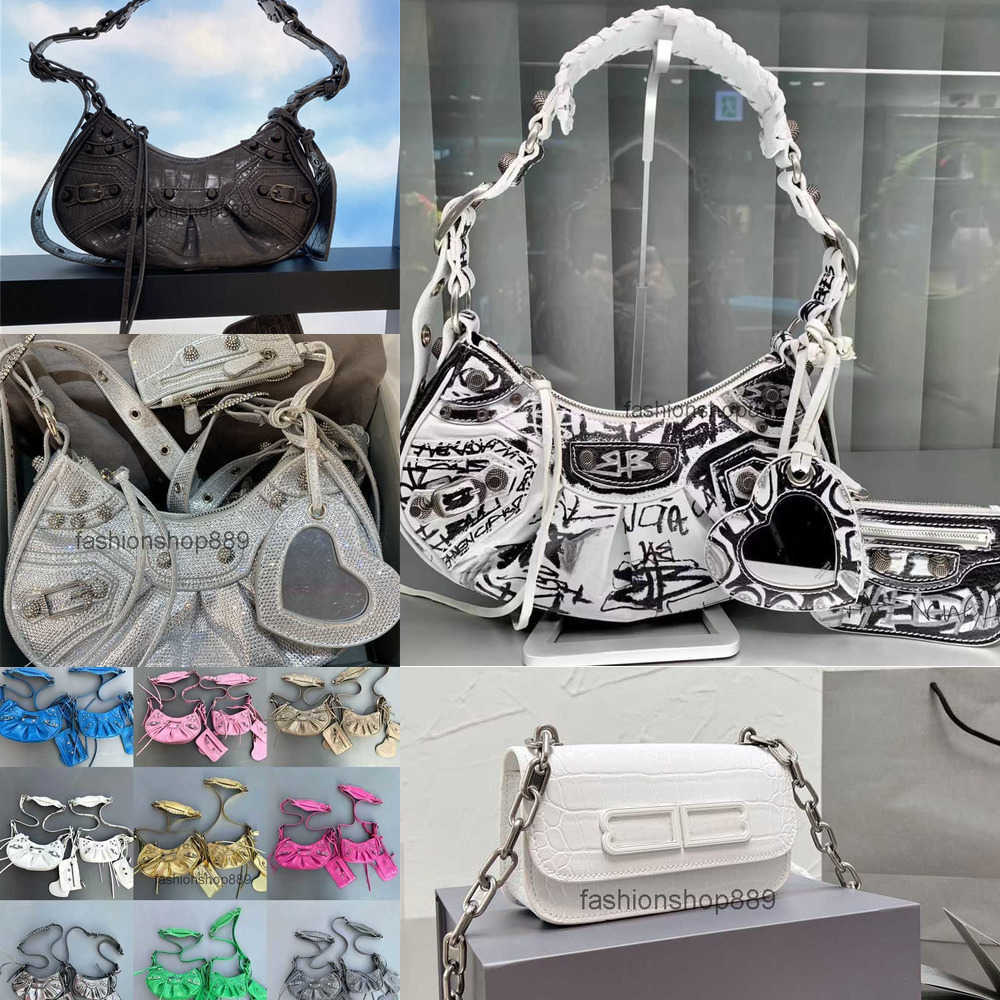 

Body Cross Designer Heavy Chain Bag Women Alligator Candy Bag Shouder Flap Clutch Mini Purse Cowboy diamond Leather bag Fashion Graffiti Magnetic Hasp Pouch 2023, 20