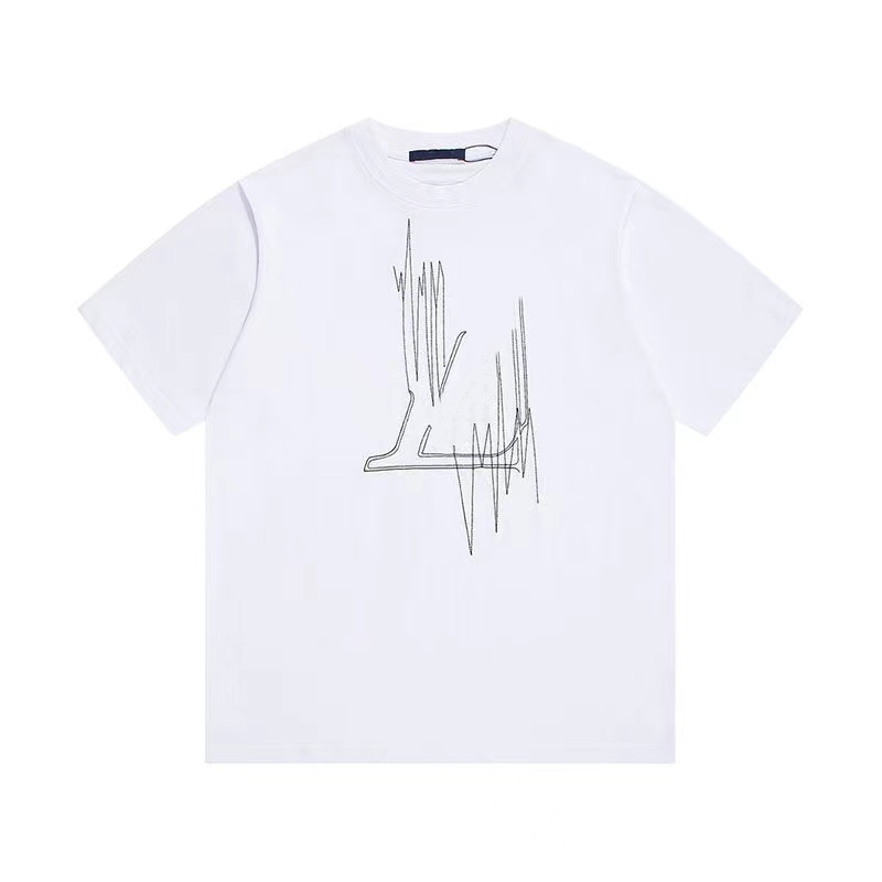 

23new mens t shirt designer shirt mens tees luxury cotton fashion letter printing couple short sleeve -5XL