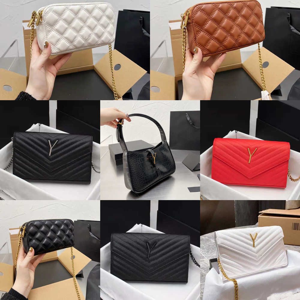 

Sunset Bags Shoulder Designer Luxury Bag Claic Latest Color Handbag Leather Womens Cross Body Chain bag camera bags top quality 23SS