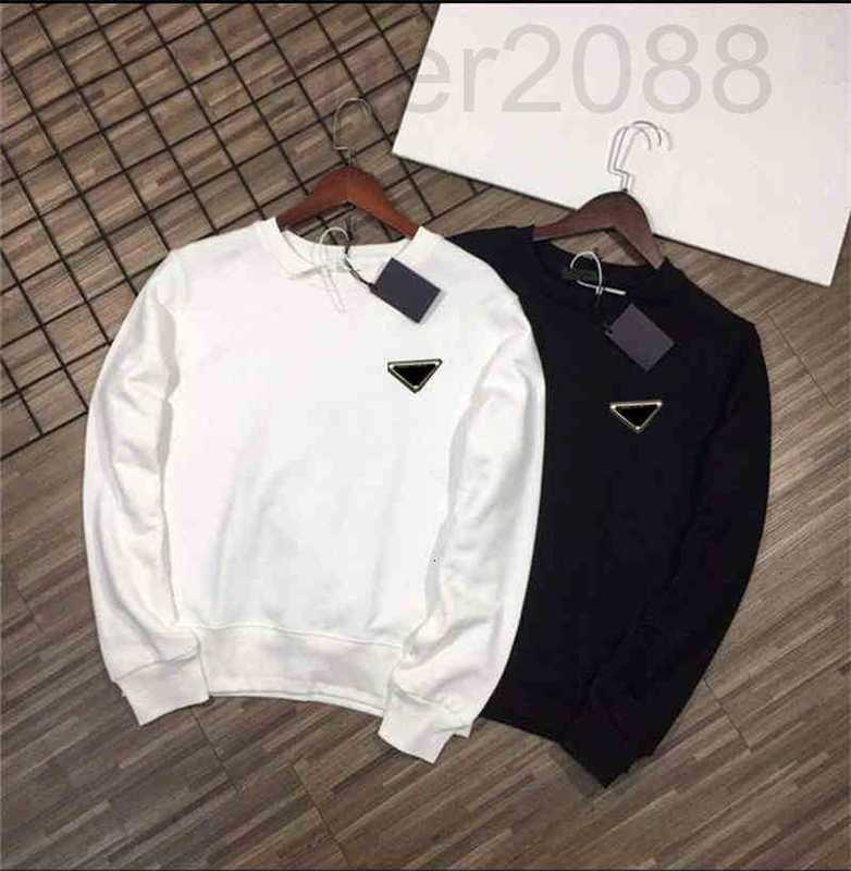 

Women's Hoodies Sweatshirts Designer Women Budge Letters Prined Long Sleeves Shirts Spring Winter Terry Sweater Round Neck Unisex sweatshirts K9DW, White