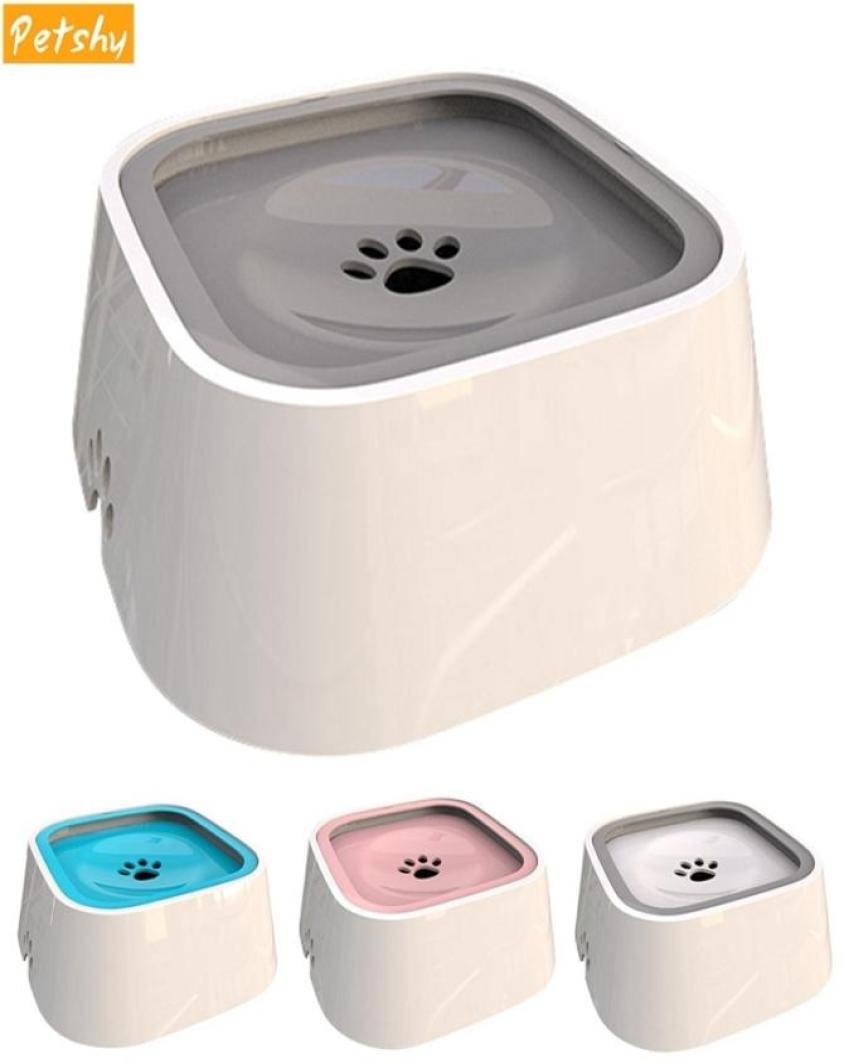 

Petshy 15L Pet Dog Bowls Floating Not Wetting Mouth Cat Bowl No Spill Drinking Water Feeder Plastic Portable Dog Bowl Y2009223641684