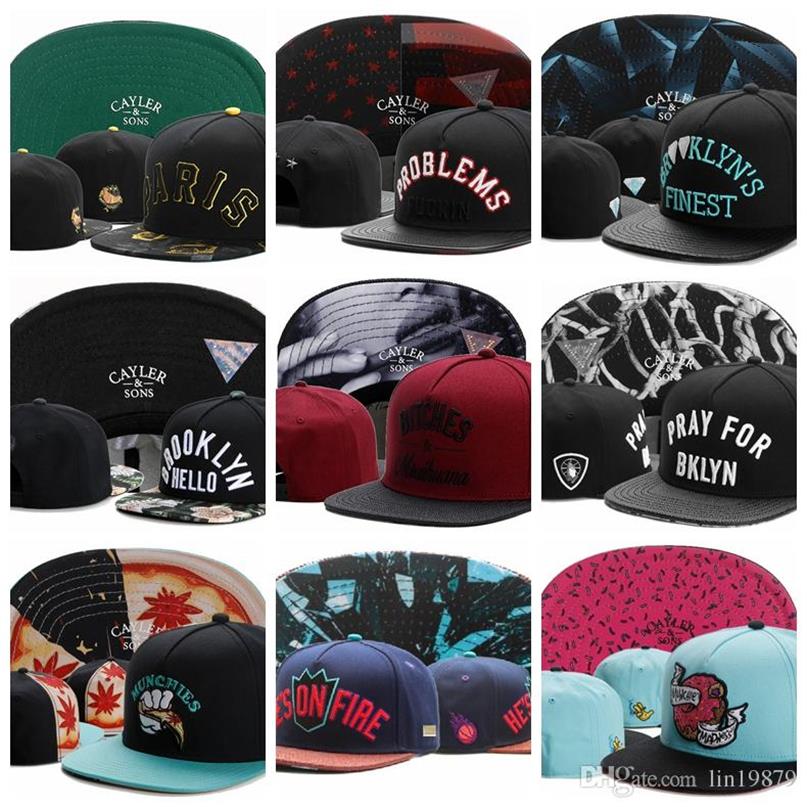 

Brand new Cayler & Sons snapback baseball caps hip hop cotton casquette bone gorras hats for men women296w