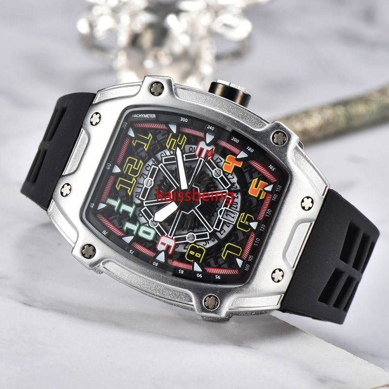 

2023 Reloj Hombre luminous waterproof quartz watch personality large dial men's watch Fashion watches