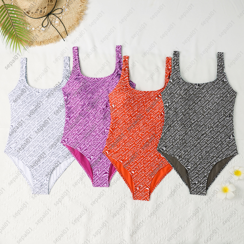 Bikinis Womens 23SS Swimsuits Set Letter PrintsBeach Bathing One- Piece Set Bikini Wind Swimwears Female Fashion Classic Swimwear-image-846125199