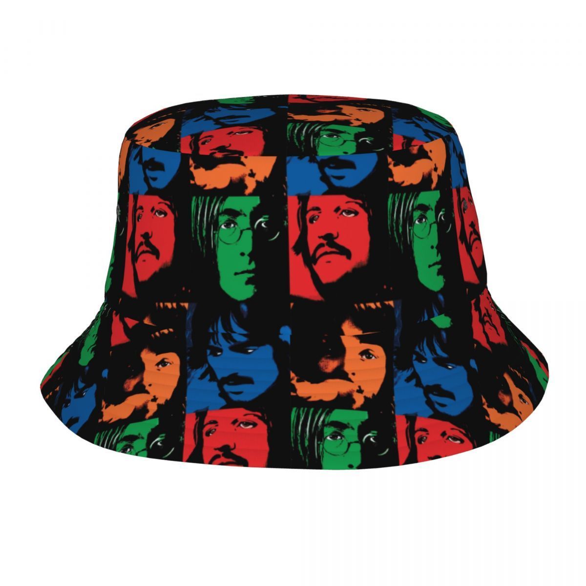 

Wide Brim Hats Bucket My daily The Beatle Portraits Hat Men Women UV Protection Outdoor Excellent Musician Fishing Caps Summer Headwear 230303, Black