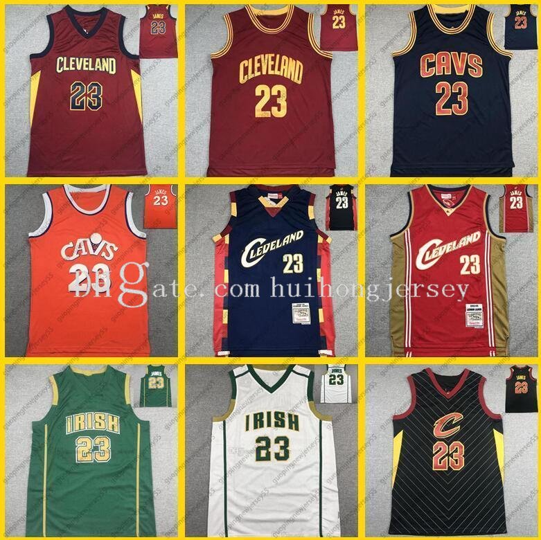 

Men S-2XL Basketball Jerseys Lebron James jersey retro 2003 08 wear