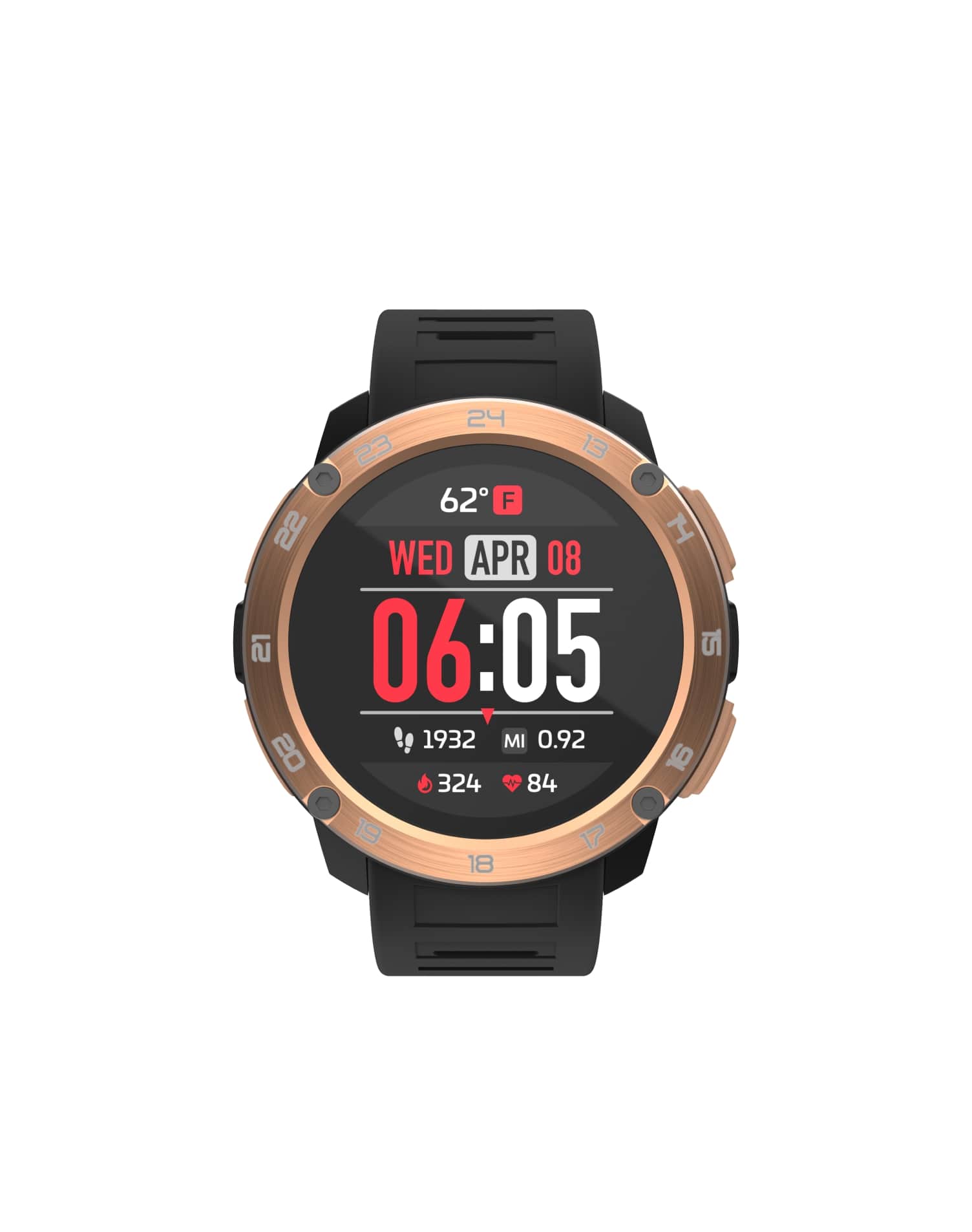 

iTouch Explorer 3 Smart Watch Fitness Tracker for Ladies Compatible w iOS & Android Black