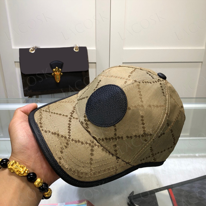 

Mens Baseball Cap Embroidery Letter Classic Ball Caps Fashions Sunhats Adjustable Women Hats 5 Colors with Tops Quality, Brown