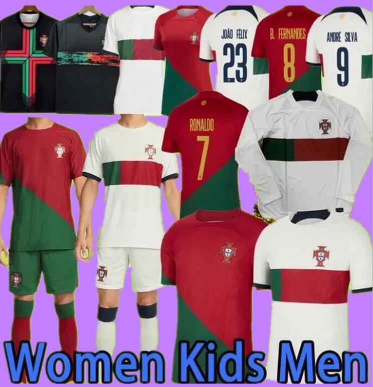 

22 23 portugal soccer jerseyS Bruno FERNANDES DIOGO J. Portuguesa URUGUAY Joao Felix 2022 Football shirt pre match special BERNARDO DOHA home away kids SUICA shirt, Adult size