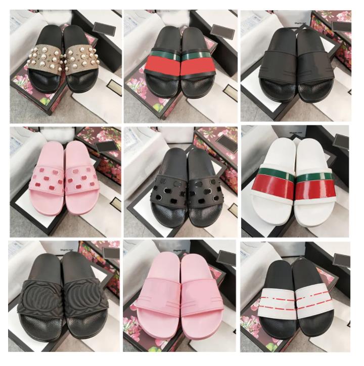 

Designer Slippers sandal For Men Women Pantoufle Floral Wolf Tiger Embroidery Flat luxury Slides Summer Outdoor House Beach Shoes Scuffs Sliders Big Size 36-48, 33