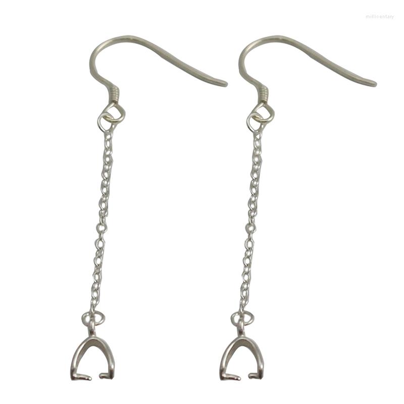 

Dangle Earrings Beadsnice 38850smt17 925 Sterling Silver Finding Drop Hook Earring Wires With Pinch Bail
