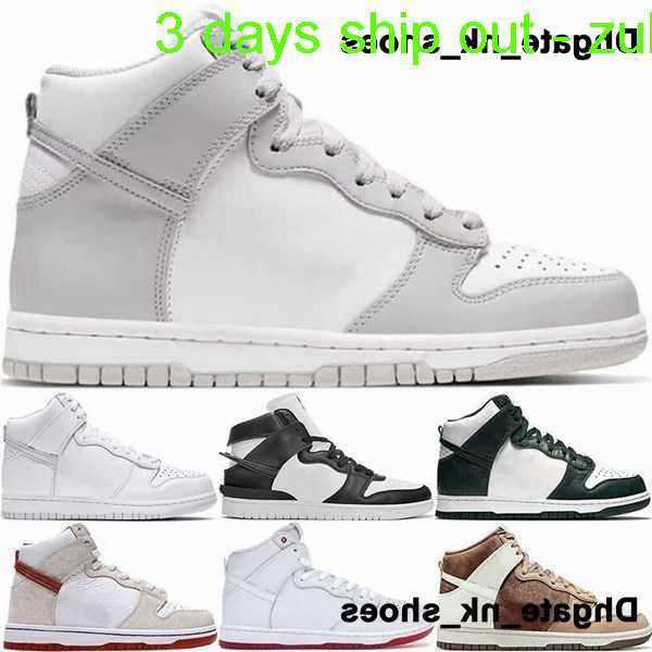 

3 days ship Shoes Dunksb SB Dunks High White Trainers Ambush Women Sneakers Mens Casual Black Red Platform High top Chaussures Camouflage Zapatillas with no box