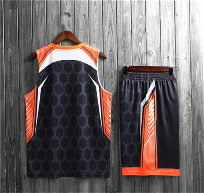 

Qishi Custom Basketball Jerseys Blue Black Red, Mens