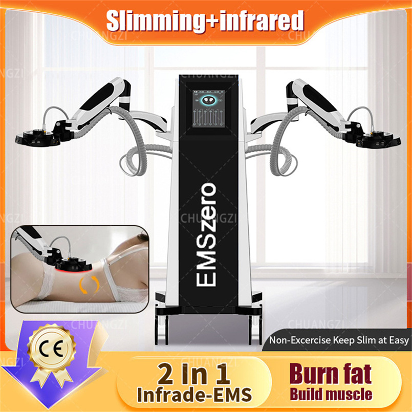 

Other Beauty Equipment Build Muscle Emszero Fitness Slimming Infrared Body Building Muscle Stimulator Fat Remove Pain Relief Equipment Black