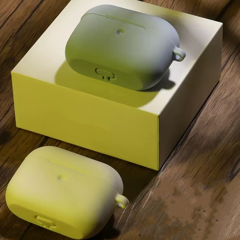

For Airpods pro 2 air pods 3 Earphones Case airpod Bluetooth Headphone Accessories Solid Silicone Cute Protective Cover Apple Wireless Charging Box ap2 ap3 Cases, White