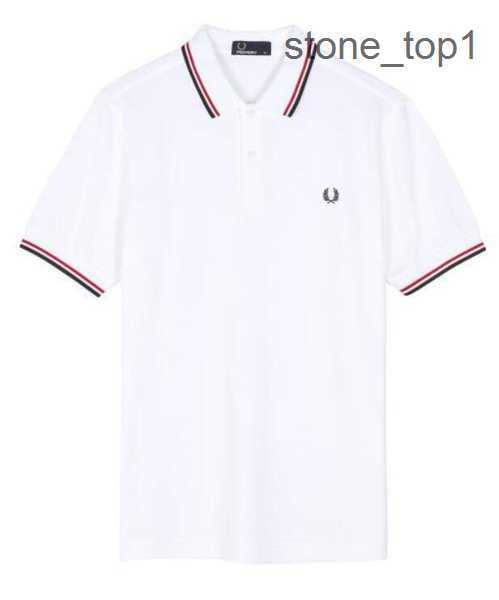 

Classic Polo Shirt English Cotton Short Sleeve Designer Brand Summer Tennis Men's T-shirt 12 Colors Fred Perry 1 CTJO, 10