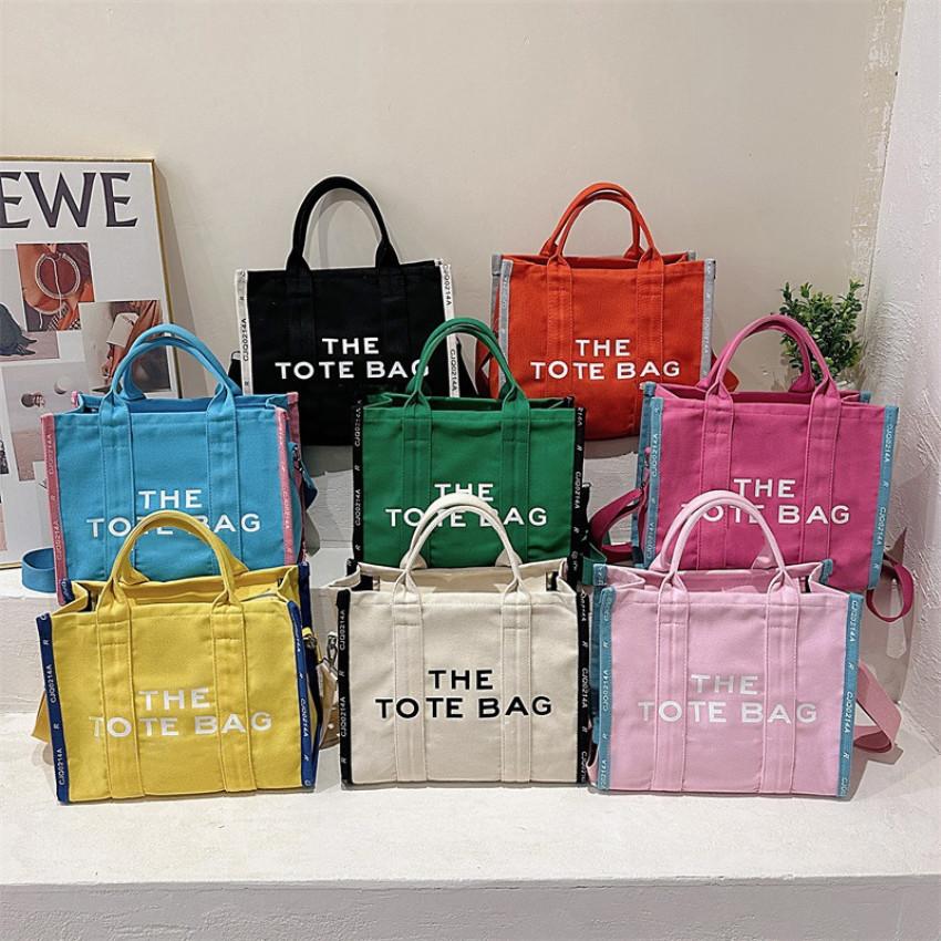 

Canvas Totes Bags Designer Women Handbags Letter Shopping Bag Summer Beach Shoulder Bag Crossbody with Large Capaacity, Green