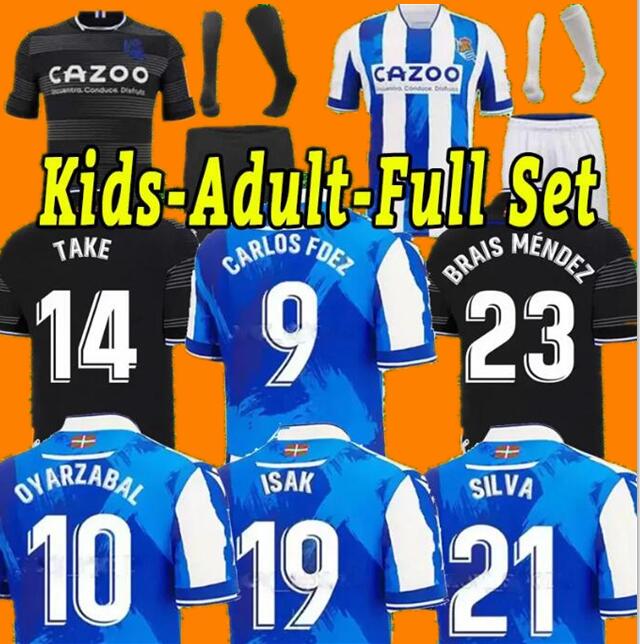 

22/23 Real Sociedad Soccer Jersey 2022 Home MERINO PORTU OYARZABA Maillots Shirt Away X.PRIETO SILVA WILLIAN J JANUZAJ ISAK Football uniform sale