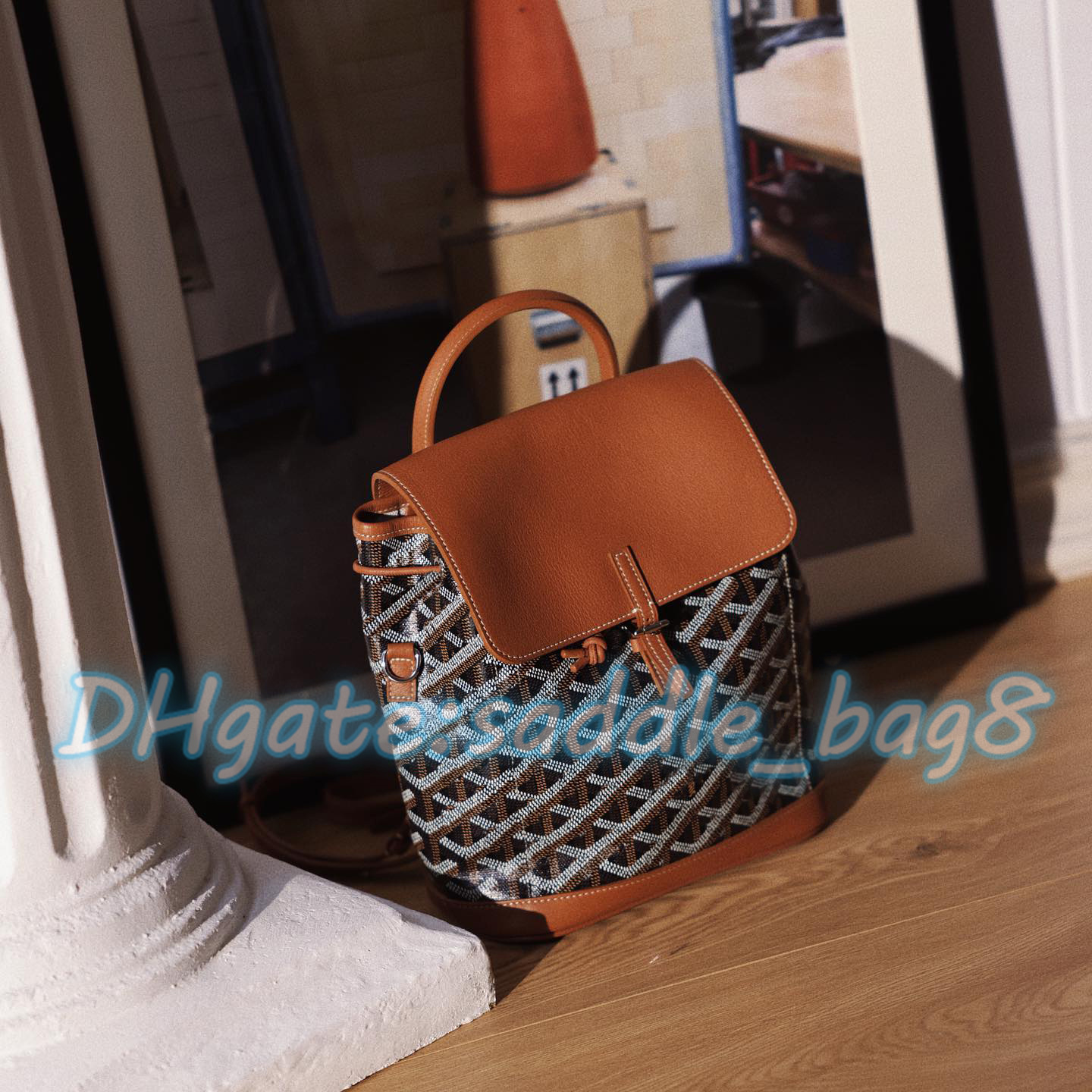 

Alpin Mini school Shoulder Bagsbag womens mens Luxury CrossBody tote Goya Designer handbags men fashion clutch bag Genuine leather pochette alma bb travel Backpack, Sky blue