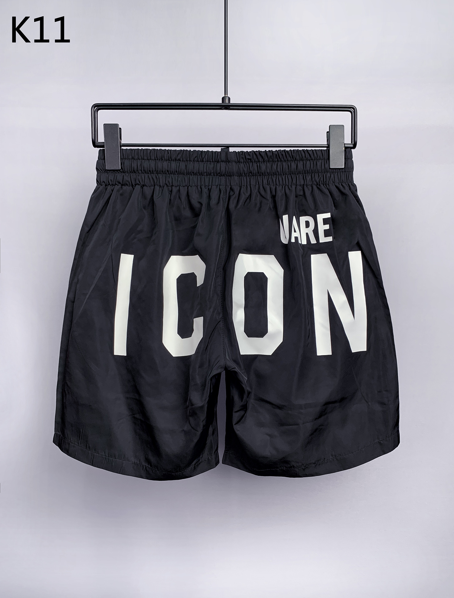 

DSQ PHANTOM TURTLE Men's Swimwear Brand Mens Shorts turtle starfish Surf Board Shorts Summer Sport Beach Homme Bermuda Short Pants Quick Dry Boardshorts 86120, Black