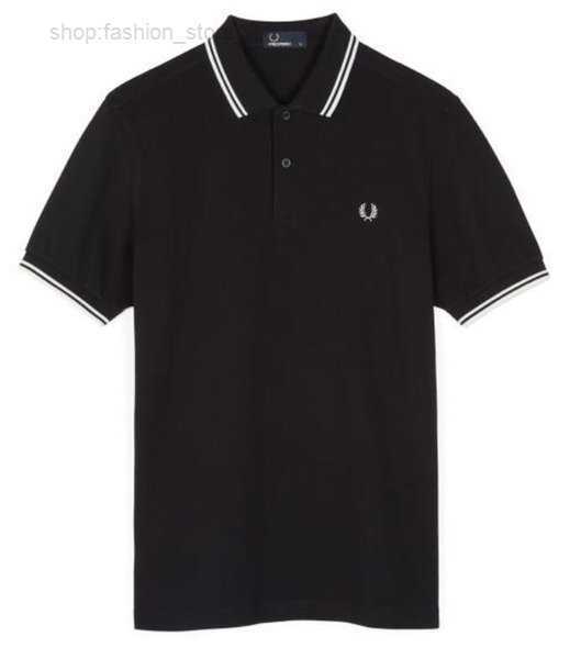 2023 High Quality Classic Polos Shirt English Cotton Short Sleeve 2022 Designer Brand Summer Tennis Men's T-shirt 12 Colors Fred Perry 8 polo s