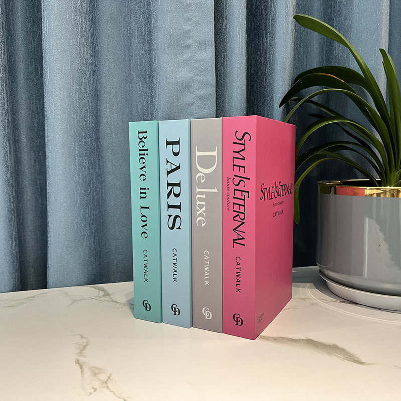 

Decorative Objects Figurines Luxury Fake Books for Decoration Home Decoration Accessories Home Decor Coffee Table Books Designer Fashion 230302