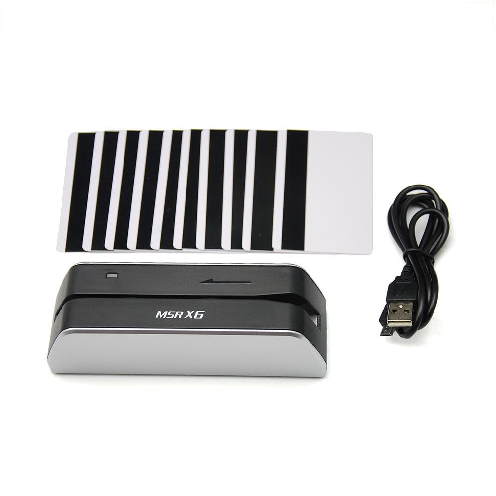 

Access Control Card Reader MSRX6 MSR X6 USB magnetic card reader writer Compatiable for MSR605X msr206 msrx6bt msr x6bt 230302