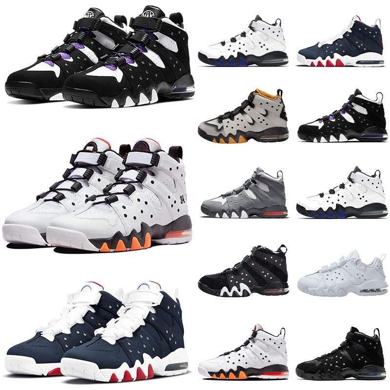 

2023 Mens Basketball Shoes Sneakers White Varsity Purple Suns USA CB 94 Cool Grey University Blue Fire Red Oreo Bred Black Cat White Cement Max 2 women Sports Trainers, A1 36-45 triple black
