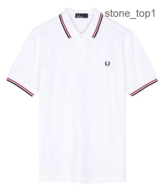 

Classic Polo Shirt English Cotton Short Sleeve Designer Brand Summer Tennis Men' T-shirt 12 Colors Fred Perry RBQQ