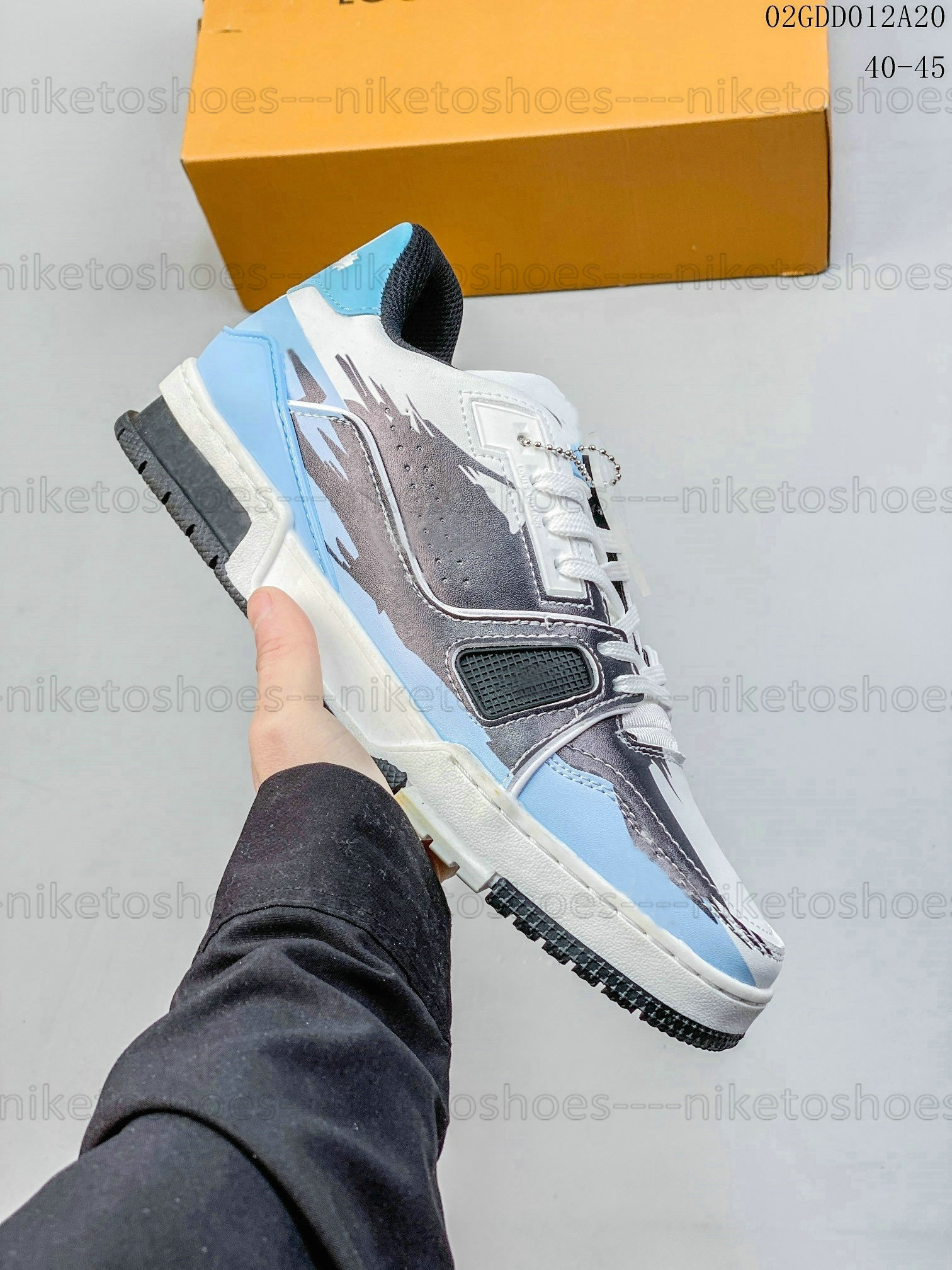 

Designer shoes Trainer Sneaker shoes casual Skateboard Shoes Low-top women Color stitching Outdoor Running Shoes, 02