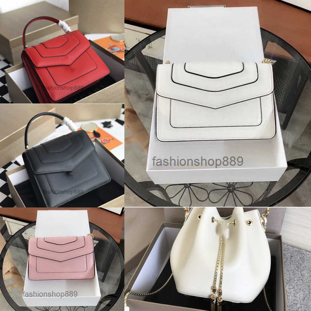 

bag Designer bucket Totes Luxury Ladies Leather Shoulder Bags Handbags Lady purse Large Fashion Snakehead chain bag, #7