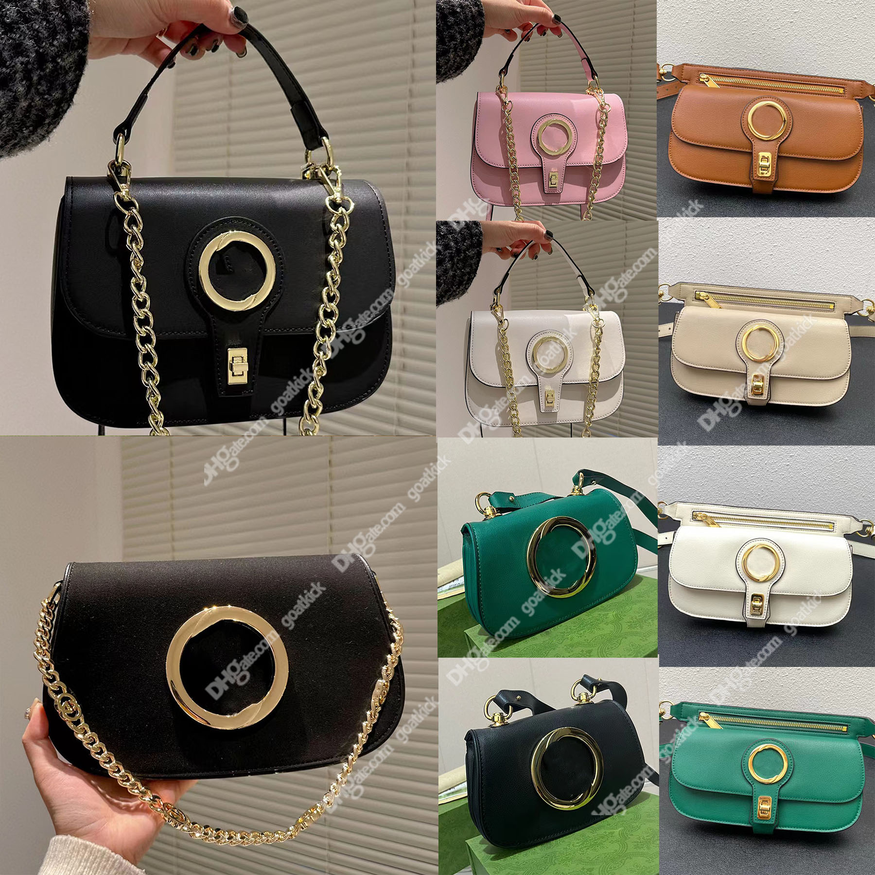 

Blondie Belt Bag Top-handle Blondie Shoulder Bag Luxury Designer Leather Flap Handbag Wallet Clutch Crossbody Bags Magnetic Closure Purses Shopping Women Pouch, 1/ belt bag