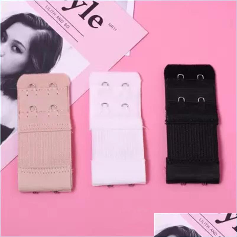 

Bust Shaper Womens Elastic Bra Extenders Strap 2 Hooks Rows Extension Adjustable Lady Extender Beauty Items 6 Colors Drop Delivery H Dh7F9