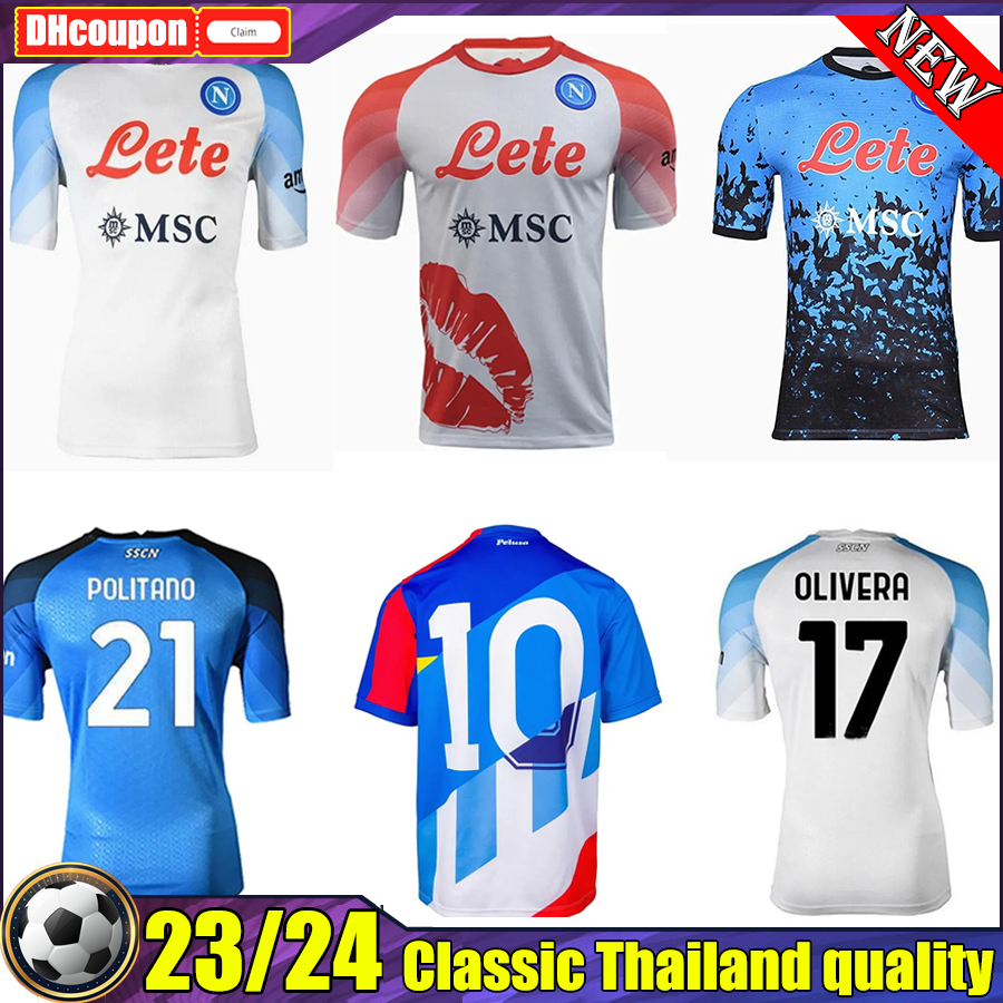 

Napoli 2022 2023 MARADONA Valentine Soccer Jerseys Maradona anniversary Halloween LOZANO Maglietta da calciatore 22 23 SSC Naples MAGLIA Camisetas De Futbo top, 05