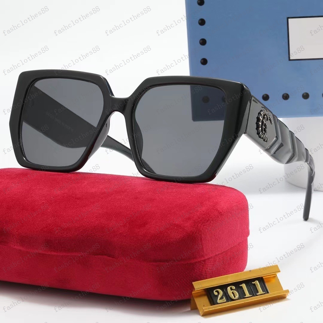 

Lens Sunglasses with Letter Designer Brand Sun Glasses Women Men Unisex Traveling Sunglass Black Grey Beach Adumbral