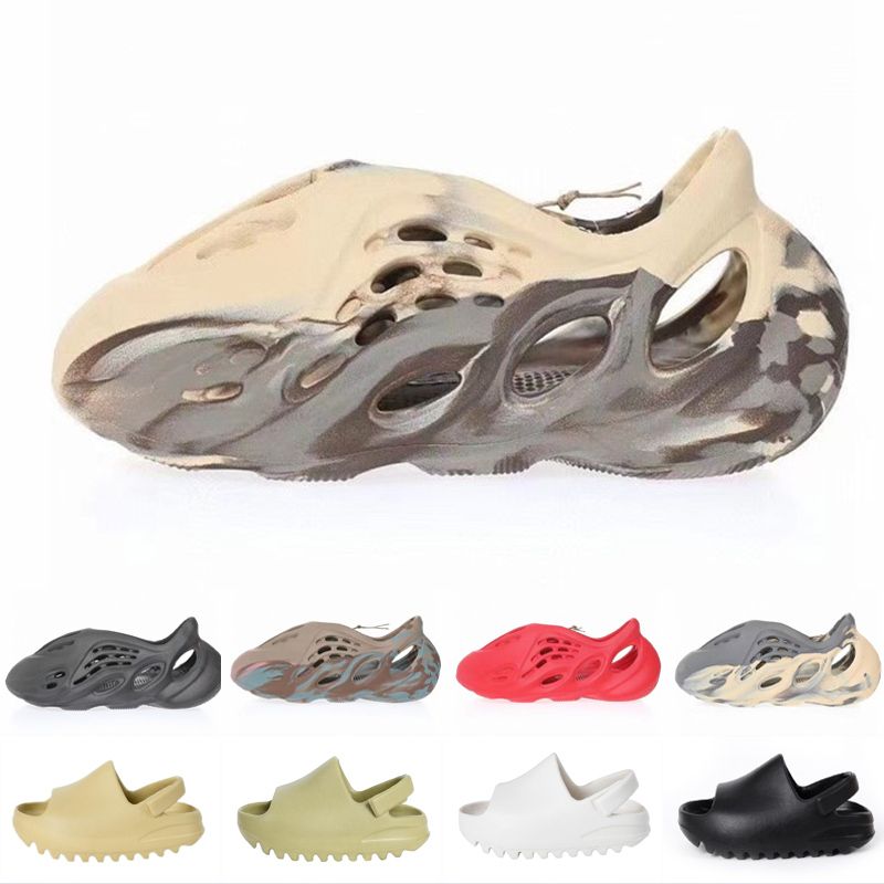 

kids Toddlers foam runner slippers baby EVA shoe boys girls designer antiskid sneakers kid tainers Slides Infants Childrens Desert shoes Bone Resin Sandals