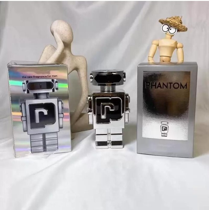 

Luxury Brand Men Fragrance 100ml Robot Phantom Perfume Eau De Toilette Long Lasting Good Smell EDT Man Cologne Spray High Version Quality Fast Ship
